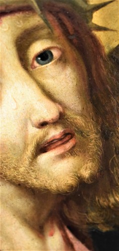 Antiquités - Michael Coxie (Malines 1499-1592) " Visage du Christ "